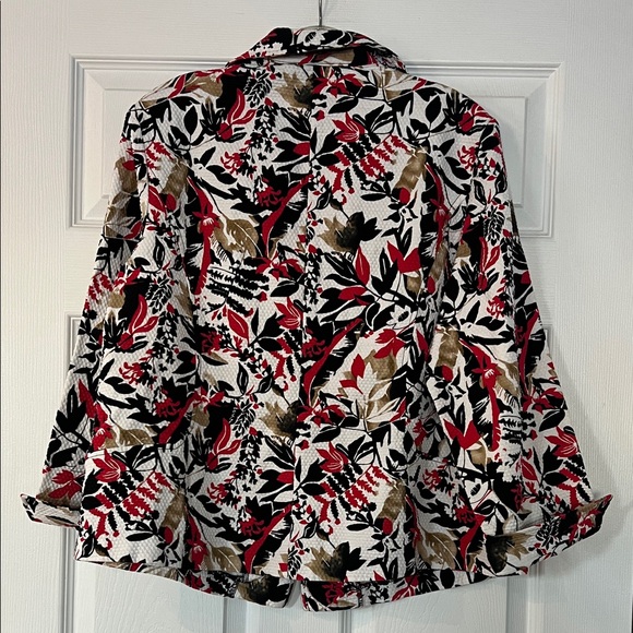 Requirements Multicolor Floral Blazer - Picture 4 of 4